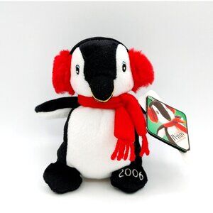 Sears Exclusive Christmas Charity Plush Toy 2006 Penny The Penguin New
